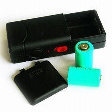 Battery Model Mini Stun Gun with Free Case, Customized Colors are Accepted