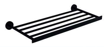 Brass Bathroom Black Stain finished Towel Rack