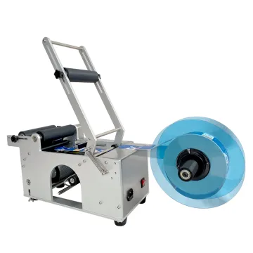 YK MT-50 Desktop Semi-Automatic Labeling Machine for Round Bottles