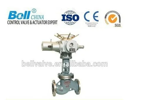 Motorized Globe Valve / Cast Iron Stop Valve DN300