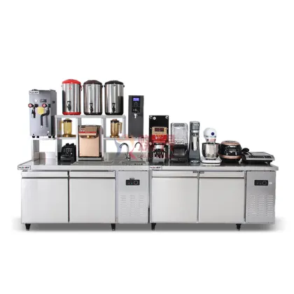 Bubble Tea Shop Equipment: Milk Tea Machines and Bar Counters
