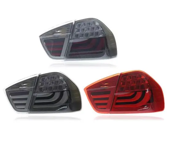 05-09 BMW 3 Series E90 Tail Light Assembly with LED Brake Light