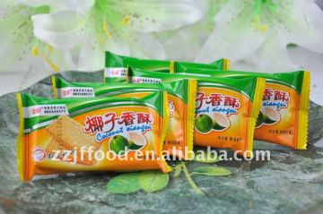 coconut crisps biscuit