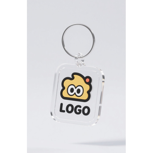 Custom Acrylic Keychain with Logo