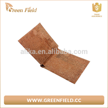 Eco-friendly cork wallet wood wallet