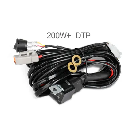 Deutsch Plugs Heavy-duty 14AWG Waterproof Wiring Harness Kit DIY Installation