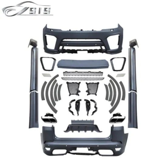 Hot Sale Refit RR Sport Body Kits 2014-2017 - Upgrade to SVR Style with Lights