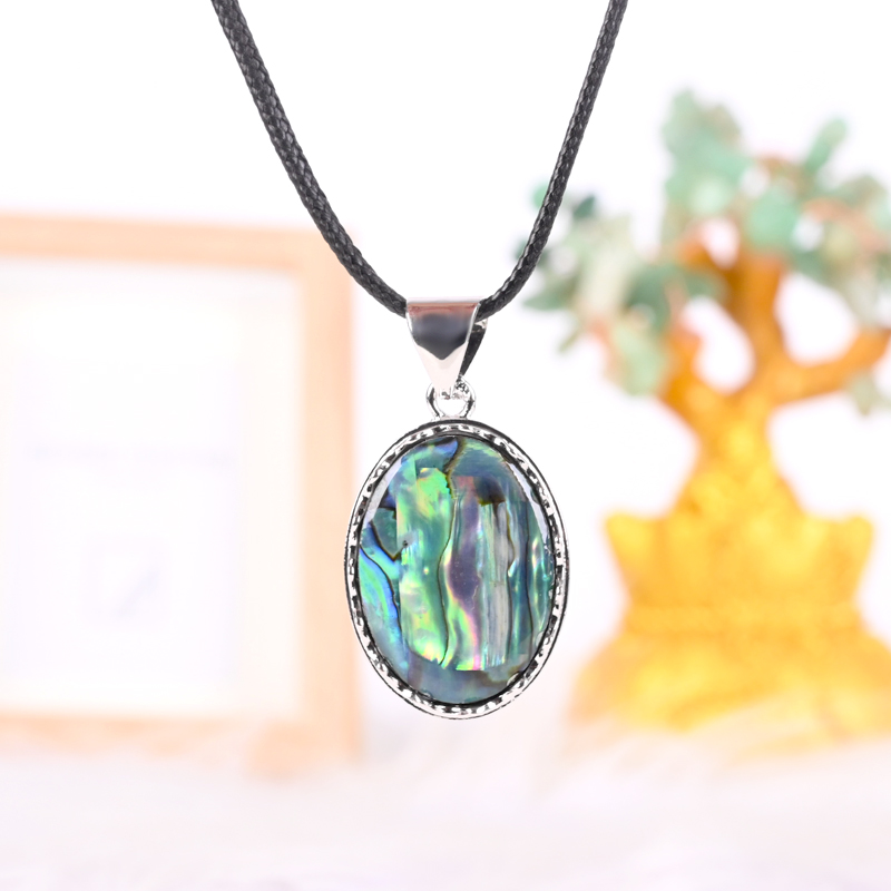 Natural Crystal Pendant Necklace