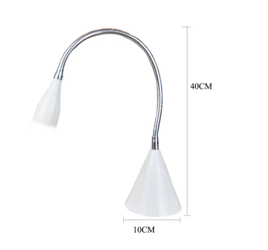 led desk lamp with adjustable neck and high lumen brightness reading lamp