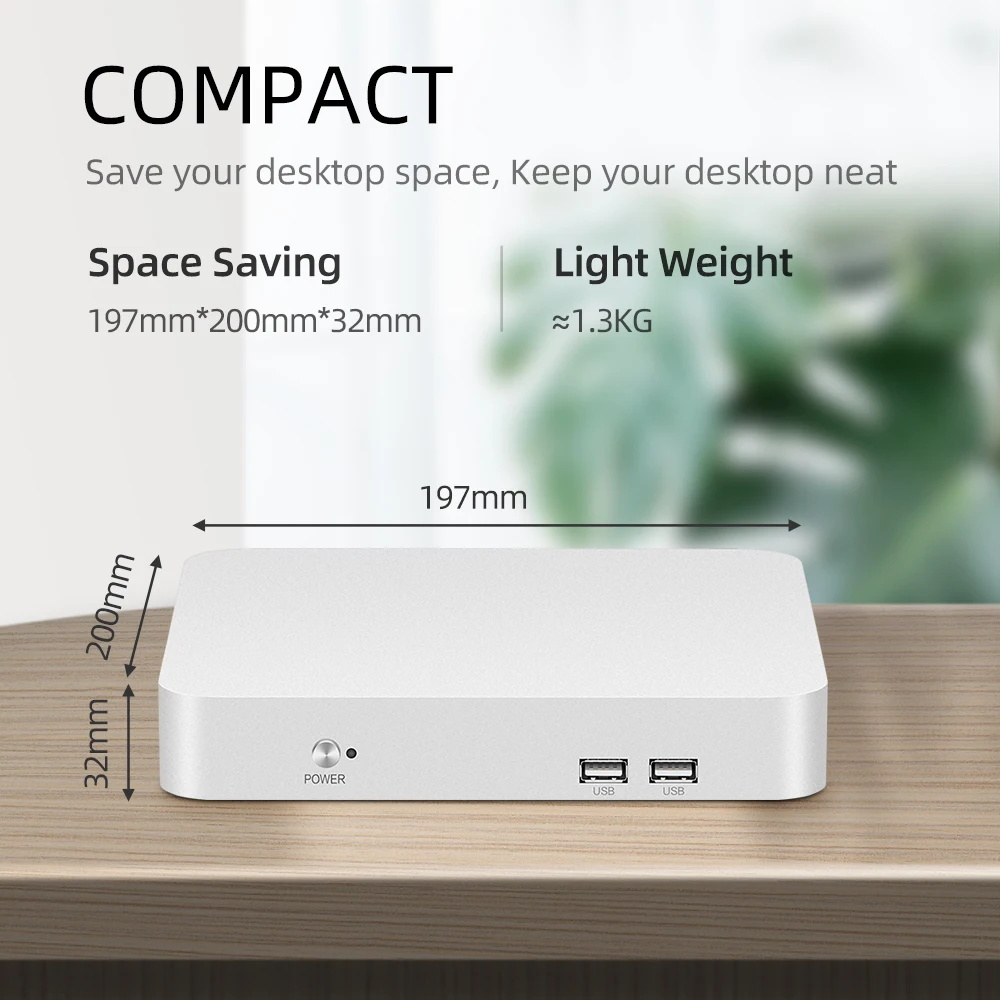 Intel Core i9 11950H Mini computadora industrial incrustada