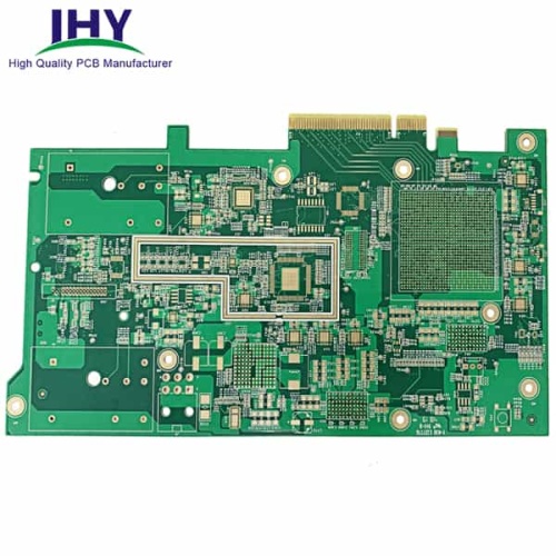 6 Layer Fr4 Based Gold Fingers PCB With ENIG