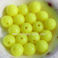 Fashion Sparking Lots Acrylic Round Smooth Crystal Beads Wholesale