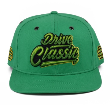 Private Label Metal Eyelet Snap Back Caps for Men