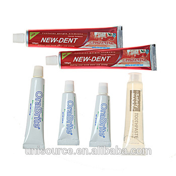 Branded toothpaste