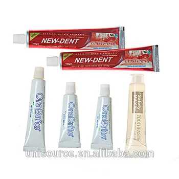 Branded toothpaste