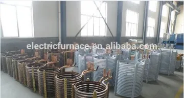 Industrial electric furnace coil