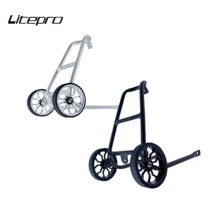 Ultralight Brompton 3Sixty Q-Type Rear Rack: The Perfect Cargo Solution for Your Folding Bike