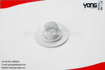 Multi-use Long Lasting Sink Strainer, Kitchen Sink Basket Strainer (white),universal stainless steel sinks