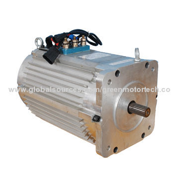 Electric city bus AC motor