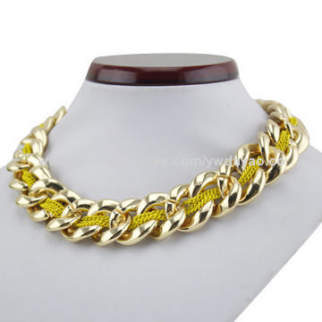 골드 도금 체인 chokers