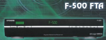 256 Color, Three Scart Sockets, Openbox F500 Satellite Receiver With Blind Scan
