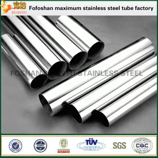 430 stainless steel inox pipe, ss430 round tubes