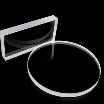 High Temperature Resistant Customized Quartz Plates - Clear, Thick Wall, Square and Round Sheets