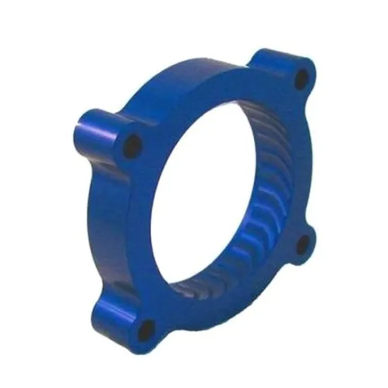 OEM high performance throttle spacer, cnc machined aluminum throttle body spacer
