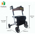 Lightweight Aluminum Rollator Mobility Aids