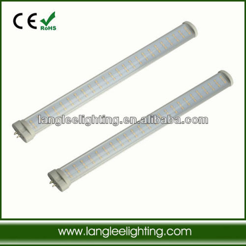 2G11/GY10 LED 15W Tube light 90LM/W CRI>80 72pcs SMD 2835