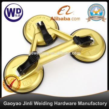 Aluminium Heavy duty Triple Cups Vacuum Glass Suction Lifter