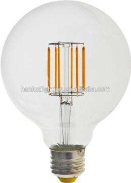 Vintage LED Filament Bulb G125 4W LED Light Bulb Clear LED Edison Bulb