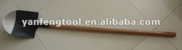 different types of long wood handle shovel S503L