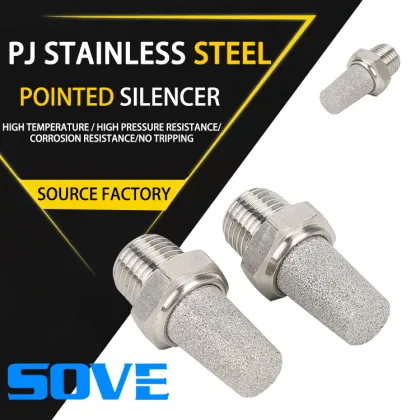 Industrial Pneumatic Components: Mufflers, Valves, and Silencers