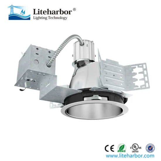 6 Inch Architectural Vertical Wall Washer LED Recessed Downlights Housing