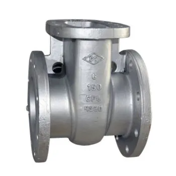 Gate valve body, sand casting and CNC machining process