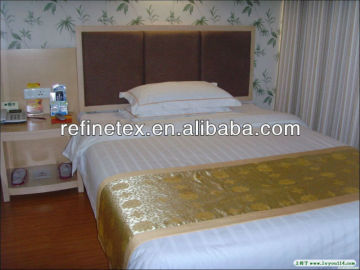 hot 100%cotton hotel bed sheet