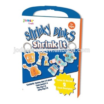 DIY Shrinky Dink Art & Keychains