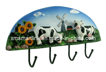 View Wall Hook, Resin Wall Hanging Clothes Hook, Coat Hook