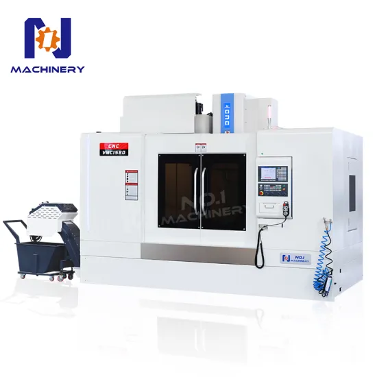 VMC1580 Vertical Machining Center: 3-Axis CNC Milling Machine with 4-Axis/5-Axis Options from Chinese Manufacturer