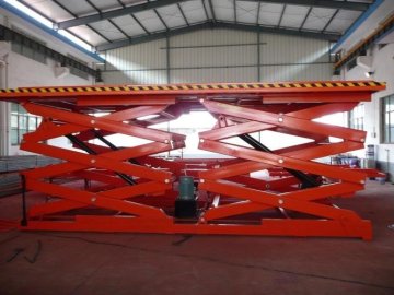 Sjg 0.8 / 1 / 2 Dual Fork Elevating Work Hydraulic Lifting Platform