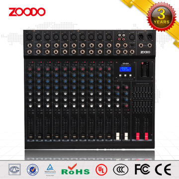 KS-10X 10 Channel Professional Audio Mixing Console