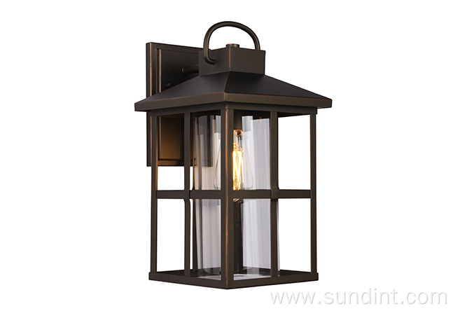 Modern Home Style Steel Outdoor Wall Lighting