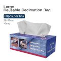 Microfiber Reusable Decimation Cleaning Cloth in a box