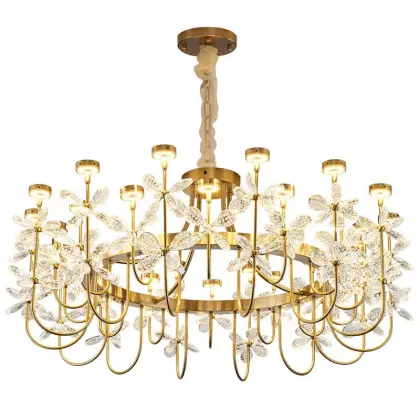 INSHINE Golden Light Luxury Pendant Light