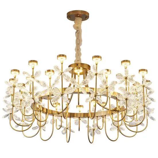 INSHINE Golden Light Luxury Pendant Light
