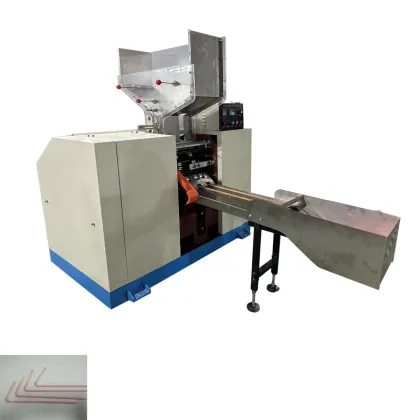 Flexible U-Shape Paper Drinking Straw Bending Machine