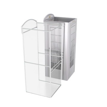 New Style Party Backdrop: Photo Booth, Stand, Photography, and Phone Booth Enclosure Solutions