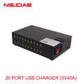 20 chargeur USB Port 200W Charger à port haut