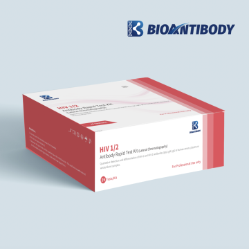 VIH 1/2 anticuerpo prueba rápida cromatografía lateral